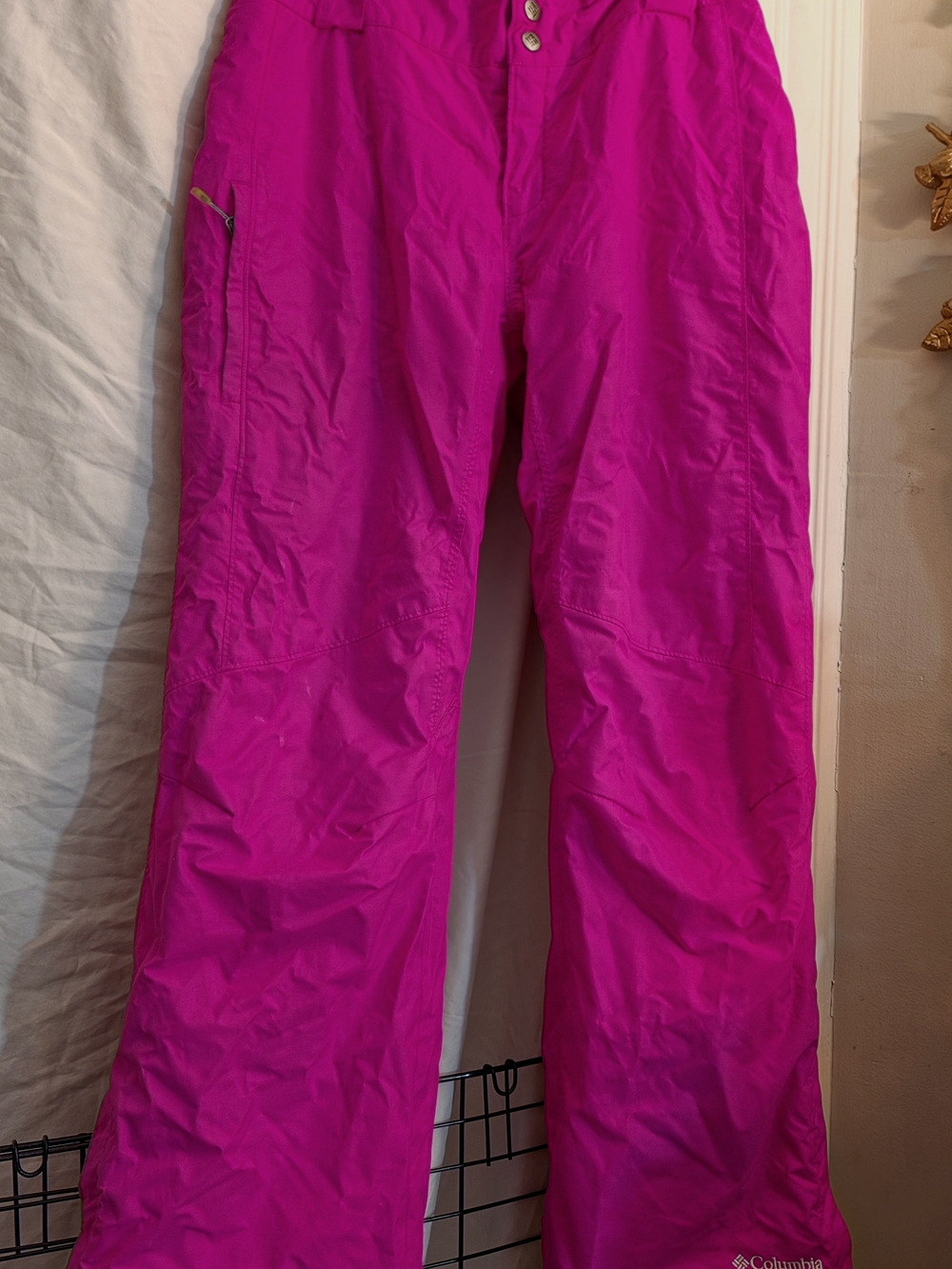 Columbia Bright Pink Women's Ski Snow Pants
